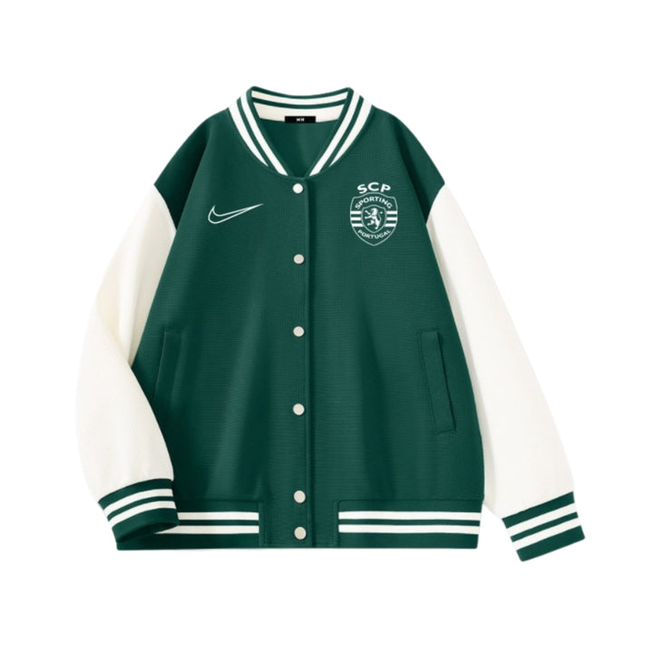 Veste d'entraînement - Sporting 25/26 - Vert et Blanc