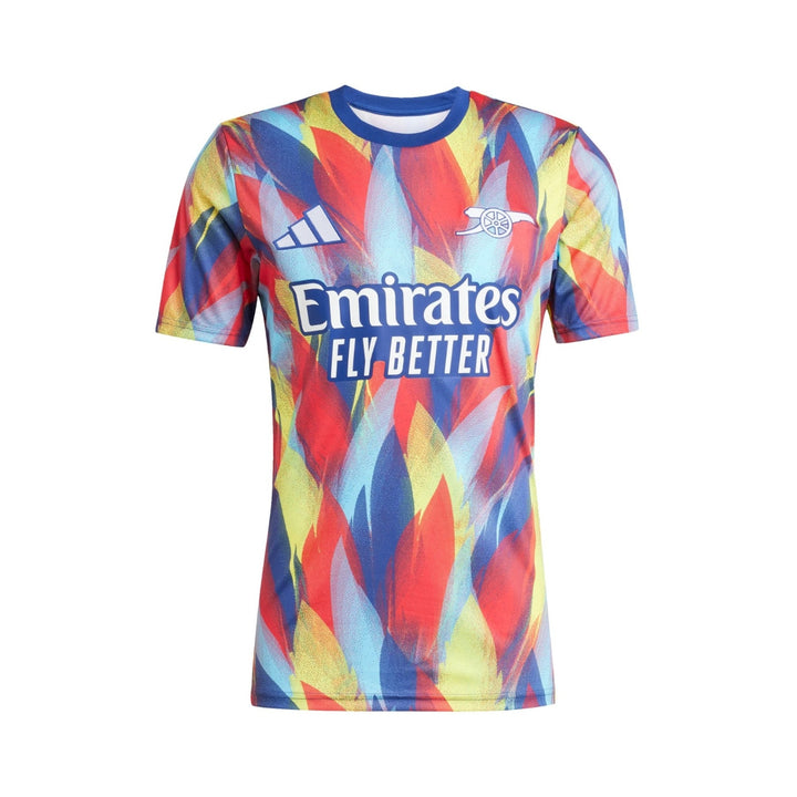 Arsenal Avant-Match 25/26 - Rouge et Jaune