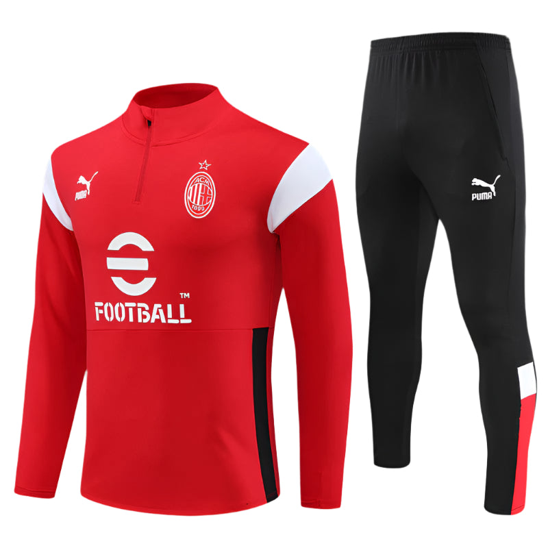 AC Milan - Survêtement - 1/2 Zip - Vue de face