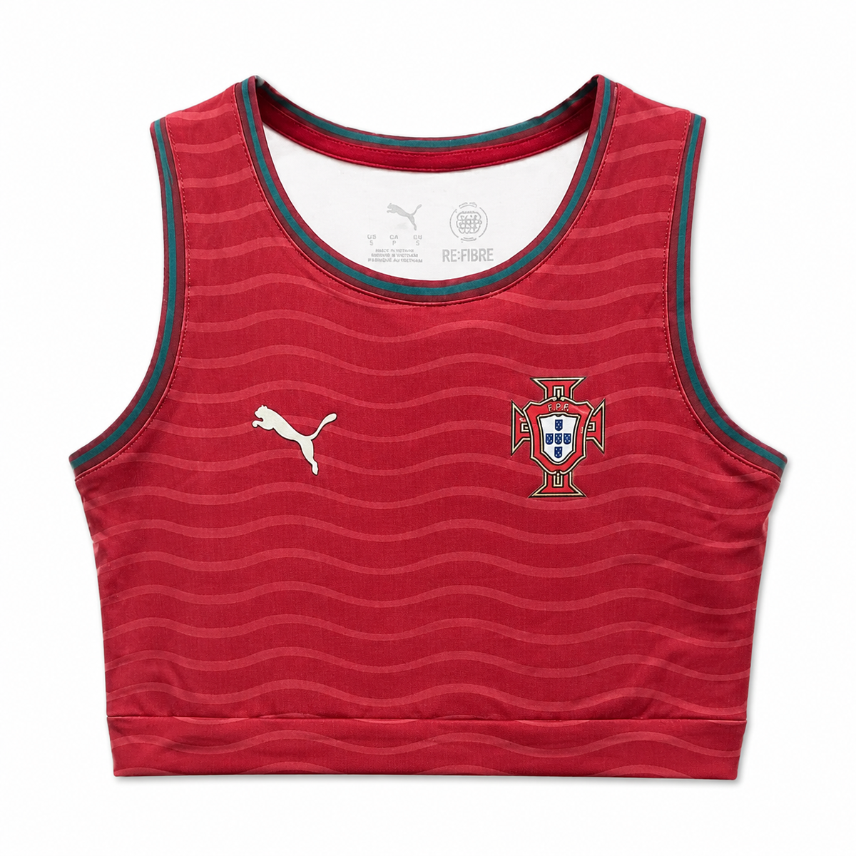 Maillot Top - Portugal Domicile 25/26, vu de dos